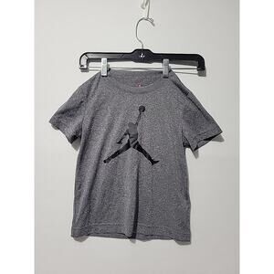 Jordan Kids Boy's T-Shirt Size 7, 6-7 Yrs Logo Tee Top Shirt